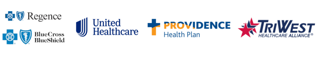 Regence Blue Cross Blue Shield, United Healthcare, Providence Health Plans, TriWest Healthcare Alliance